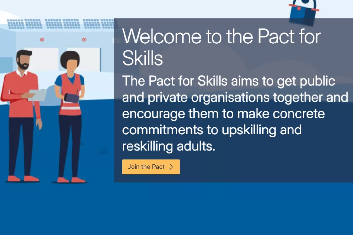 Над 6,1 милиона работници в ЕС са обучени в рамките на Пакта за умения